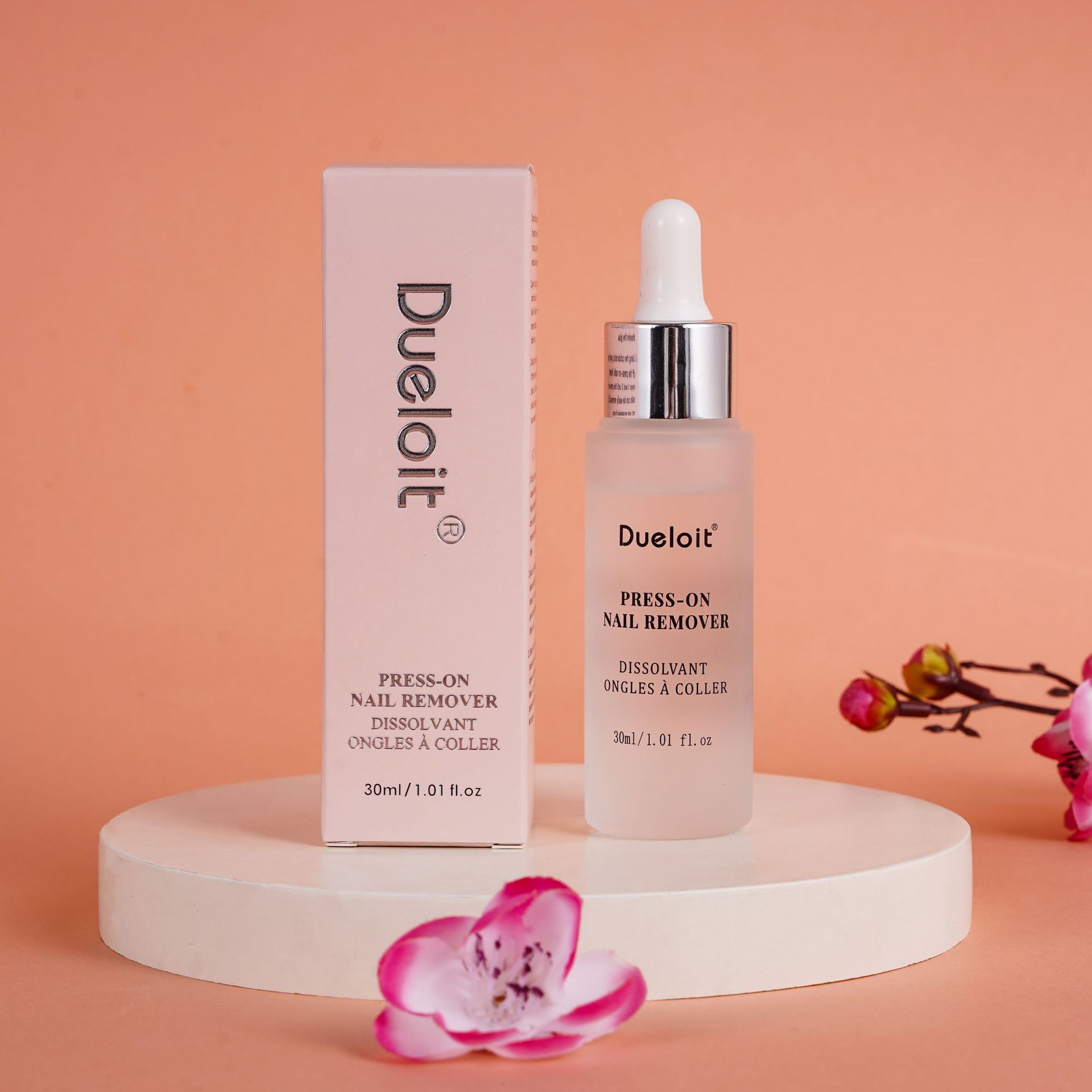Dissolvant pour ongles 30 ml (emballage en bouteille en verre)