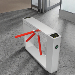 Ip54-הוכחה חלודה 304 נירוסטה tropod turn stile ארוך טווח עבור בקרת גישה חיצונית מקורה