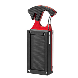 Mới nhất Mini Túi ngoài trời an toàn cắt Công cụ Keychain worklight LED <span class=keywords><strong>Tactical</strong></span> Torch đèn pin năng lượng mặt trời sạc - Product Image 5