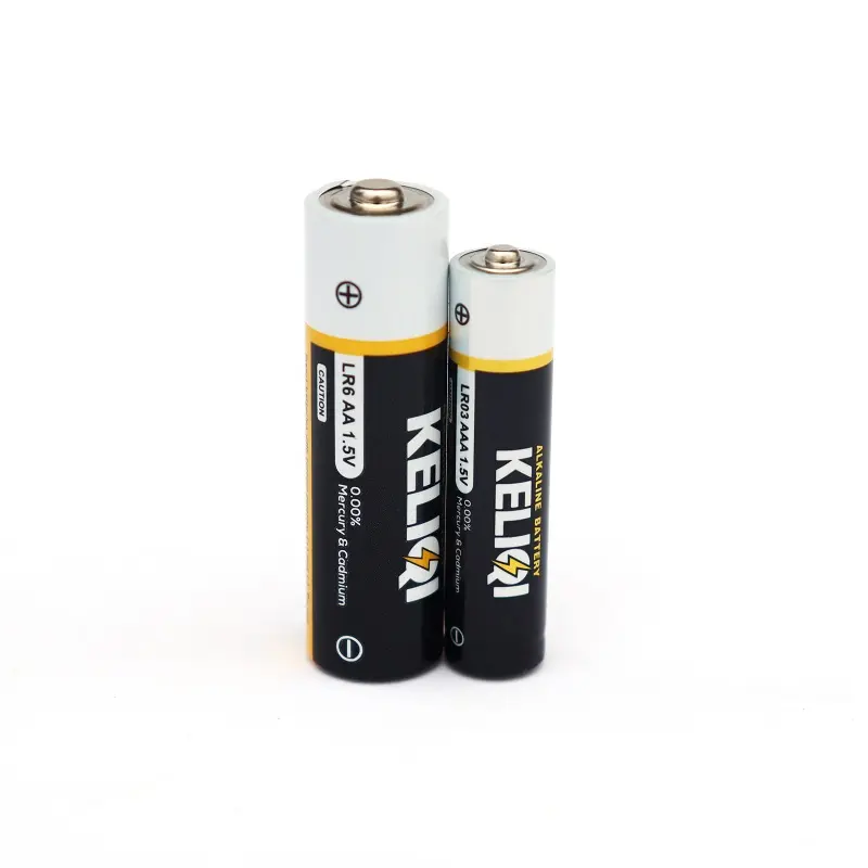 OEM ODM baterai kering rumah tangga 1.5V AAA baterai utama sekali pakai alkali untuk elektronik konsumen