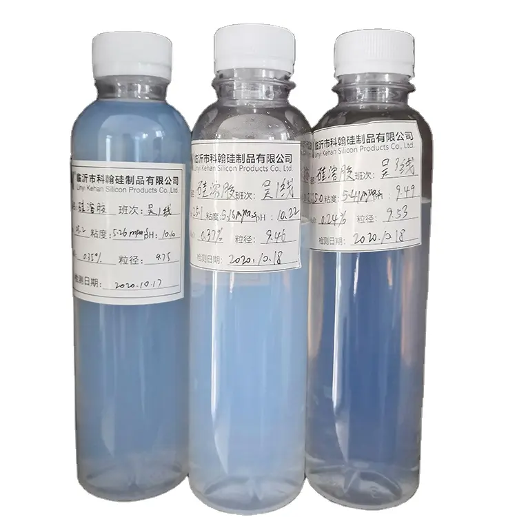 Hochreines kolloidales Silicium dioxid JN-30 Nano bindemittel Silica Sol Hersteller preis alkalisches Kieselgel kolloidal