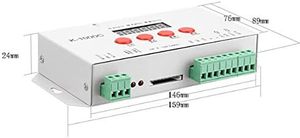 K-1000C UCS2904RGBW GS8208 SK6812RGBW WS2811 DMX светодиодный контроллер 1536 пикселей DC5-24V адресуемые программируемые диммеры - Product Image 3