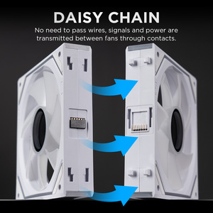 Asiahorse Lian Li Compatible ARGB PC Fan 120mm RGB Case Fans High Speed Cooling for <strong>Custom</strong> Gaming <strong>Computer</strong> <strong>Builds</strong> - Product Image 4