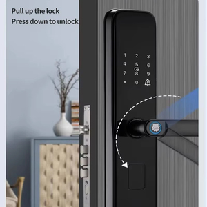ElockES279C双方向音声インターホンデジタルTuyaWifiリモートアプリロック解除電子ドアロック指紋キーパスワードスマートロック - Product Image 5