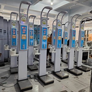 HW-600B Coin-Operated Height and Weight Scale 300kg Capacity Steel Material ODM Customization Support - Product Image 5