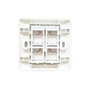 Tipo 86 1/2/4 porta piastra frontale RJ45 Computer telefono rete informazioni presa pannello tipo 86 piastra frontale - Product Image 6