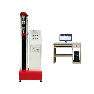 TS EN ISO 527 ASTM D638 Çok Fonksiyonlu Tek Kolonlu Bilgisayarlı Servo Üniversal Çekme Test Cihazı - Product Image 1