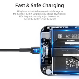 Xiaomi SamsungOne Plus急速充電Microusb USB-C USBC充電器Type-Cケーブルワイヤーコード用EssagerスプリングマイクロUSBタイプCケーブル