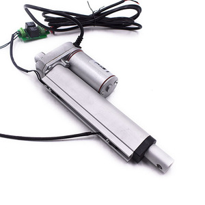 12V DC Electric <strong>Linear</strong> Actuator External <strong>Encoder</strong> Feedback 400mm Stroke <strong>Linear</strong> Motor Permanent Magnet 24V Durable Option - Product Image 4