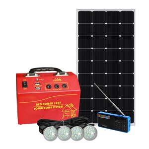 Cheap Price Mini DC LED Home Solar Lighting <strong>System</strong> 10W Off-grid Solar <strong>System</strong> with Poly Solar Panel 12V <strong>PWM</strong> Charging for Phone - Product Image 1