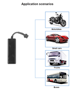 Localizador GPS para coche eléctrico, localizador antirrobo de motocicleta, programa GPS para coche con aplicación y configuración de sitio web TK205