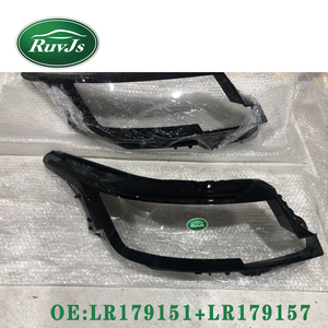RuvJs araç aydınlatma sistemi, araba şeffaf siyah yan LED far camı yeni RANGE ROVER 2022 için kapak LR179151 LR179157 - Product Image 2