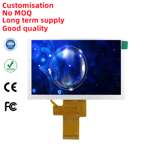 Vendite di fabbrica 5 pollici schermo lcd 1024x600 LVDS interfaccia TFT schermo LCD 5.0 pollici moduli lcd