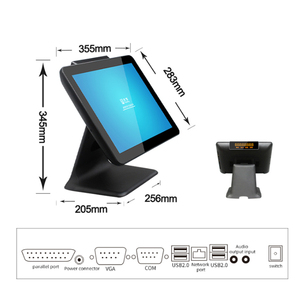 Wholesale 15 Inch <strong>Pos</strong> <strong>Touch</strong> Monitor Industrial <strong>Touch</strong> Screen Monitor Capacitive <strong>Touch</strong> Monitor