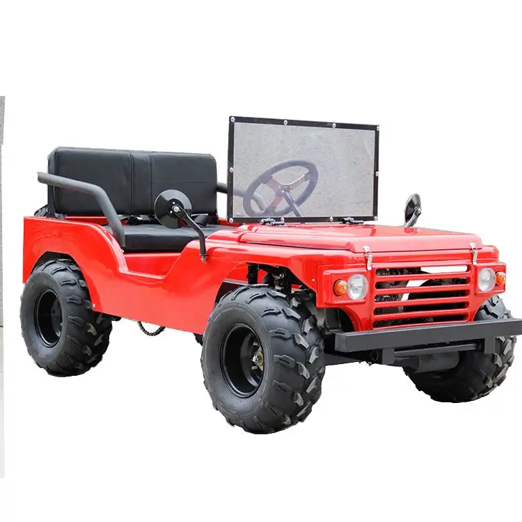 En çok satan 4 tekerlekler hava soğutma CE onaylı mini Willys