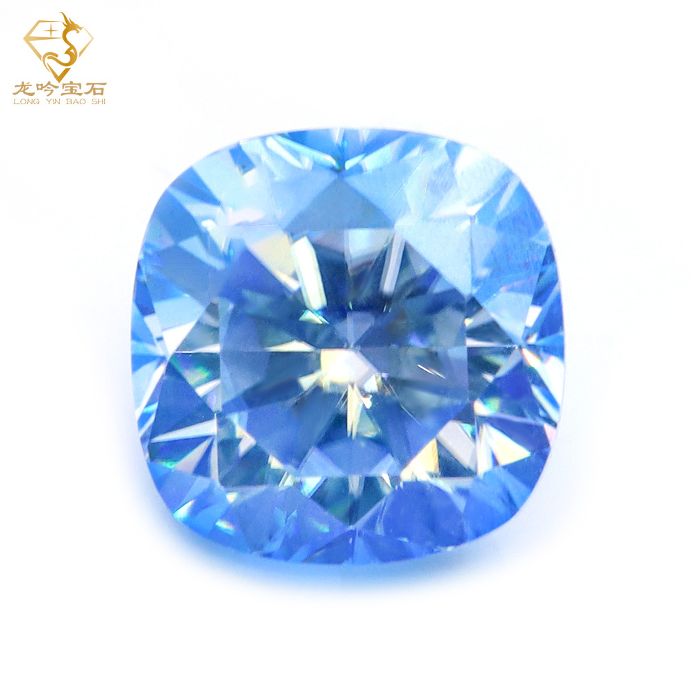 Klein Blue Cushion Cut