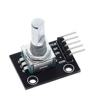 ピン付きArduinoブリックセンサースイッチ開発ボードKY-040用TZT360度ロータリーエンコーダーモジュール - Product Image 1