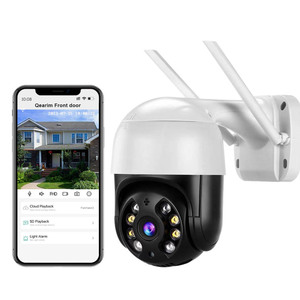 Qearim ICsee 4MP Outdoor Security Camera <strong>System</strong> De Seguranca Ip Camera 2k Outdoor <strong>Wired</strong> Pan/tilt Security Wi-fi Camera - Product Image 1