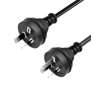 AU <strong>SAA</strong> Certification Power Cord Which Length Can Be Customized 2pin 3pin Plug for Home Appliance Electric Rice Cooker - Product Image 1