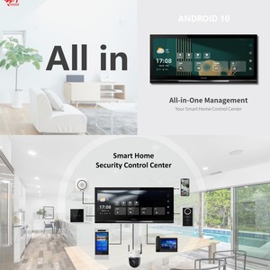 Intercomunicador SIP TODO EN UNO Pantalla de control inteligente para el hogar Sistema de intercomunicación IP de 12,3 pulgadas