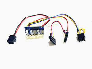 High Quality DC-ATX-160W 12V 6Pin Male <strong>Input</strong> DC-ATX Peak PSU Pico ATX Switch PSU 24Pin MINI ITX DC ATX PC Power Supply - Product Image 3