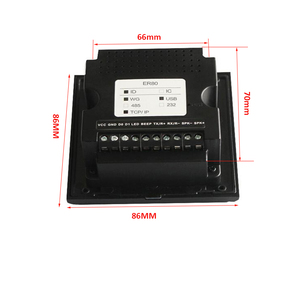 Lector de código Ethernet rfid, venta directa de fábrica, tarjeta de identificación RS232 Qr, 125khz o 13,56 mhz - Product Image 1