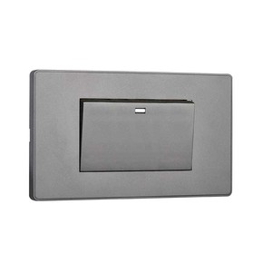 Abd standart kontrol işık 1 gang anahtarı + MF soket renkli boyalı 1/2/3 Gang 1 yollu elektrikli ev duvar anahtarları ve prizler. - Product Image 2