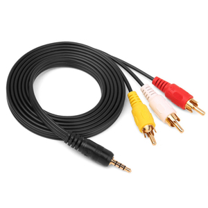 3.5 MM to 3 <strong>RCA</strong> MALE-MALE Cables <strong>Audio</strong> and <strong>Video</strong> Cables Price AV/<strong>RCA</strong> Cables - Product Image 5