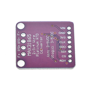 Placa convertidora MAX31865 PT100 a PT1000, módulo amplificador de Sensor termopar de temperatura, 3,3 V/5V, MAX31865 - Product Image 4
