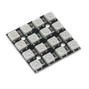 16 Bit RGB 4 × 4 4 × 4 LED WS2812B WS2812 5050 RGB LED Matrix Integrated Drive Drivers Board LED-Modul für Arduino - Product Image 5