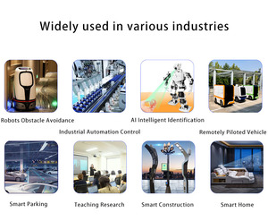 Sensor láser de tamaño pequeño para Reconocimiento de inteligencia artificial, Control de automatización Industrial, Robot, estacionamiento inteligente, distancia Ultra larga, XKC-KL200 - Product Image 4
