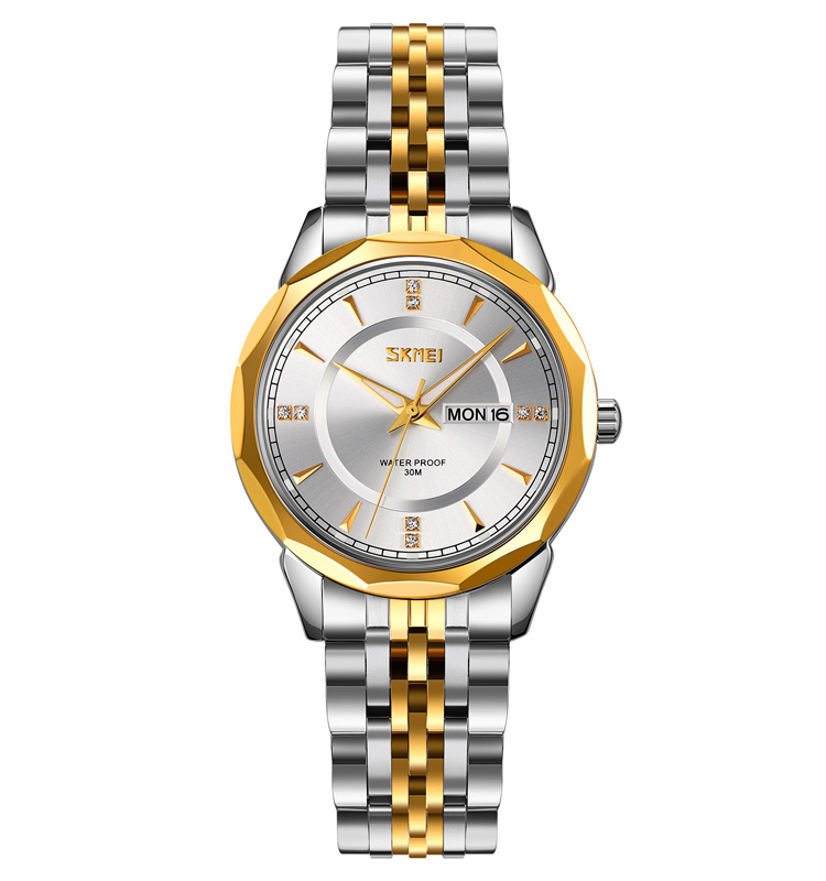 Or/argent/blanc -- Taille de dame
