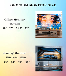 Barato 19 pulgadas 21,5 pulgadas a granel Lcd Monitor Tft Ips Led Pantalla de escritorio Led Pc Monitor de computadora - Product Image 6