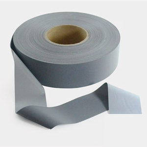 Nastro in tessuto riflettente T/C grigio ad alta visibilità HCSP per abbigliamento per giacca riflettente che si illumina al buio - Product Image 6