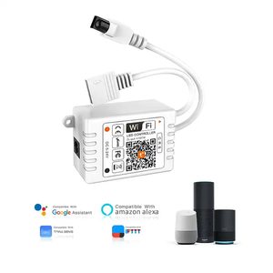 Инфракрасный 24-клавишный маленький белый корпус DC5-28V Wi-Fi контроллер, подключенный локально или дистанционно - Product Image 6