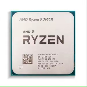 USED <strong>Processor</strong> Ry-zen R5 3600X for <strong>AMD</strong> CPU PCIe 4.0 X16 <strong>DDR4</strong> 3200MHz AM4 95W for Desktop - Product Image 1