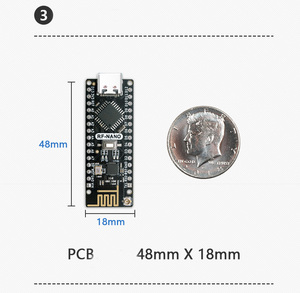 Lorida RF-Nano V3.0 Type-C integrato NRF24L01 + scheda di sviluppo Wireless 2.4G per Arduino Nano compatibile