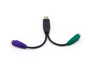 Cable USB para teclado y ratón PS2, adaptador con interfaz PS/2, controlador USB incorporado y compatible con PS2, puerto de interruptor KVM - Product Image 5
