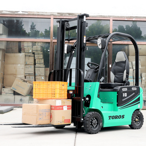 Carrello elevatore elettrico portatile di alta qualità da 2.5 tonnellate Stacker piccolo carico e scarico carrello elevatore elettrico a mano carrello elevatore - Product Image 3