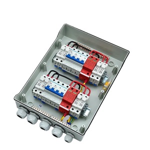 防水プラスチックソーラーPVAC DC1ストリングコンバイナーボックスジャンクションボックス1入力1出力 - Product Image 6