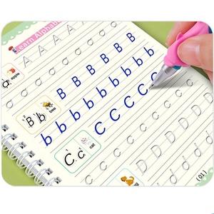 לשימוש חוזר עיסוק מחברת לילדים את הדפסת Handwiriting חוברת עבודה לשימוש חוזר כתיבה ספר תרגול - Product Image 6