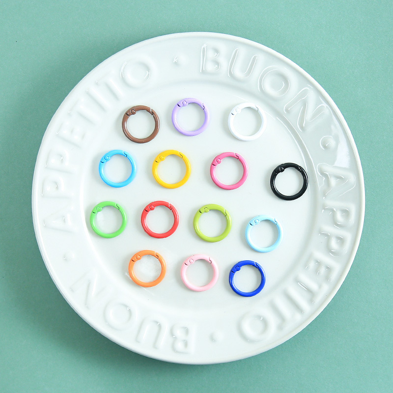Random colored spring buckle