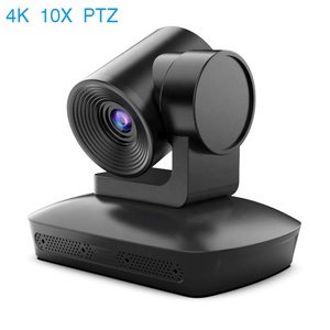 Cámara de Conferencia 4K 10X PTZ AI, control de gestos, movimiento, voz, seguimiento automático, cámaras de conferencia con Matriz de 4 micrófonos - Product Image 1