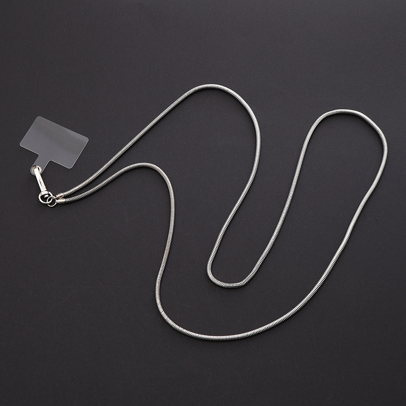 Silver snake chain