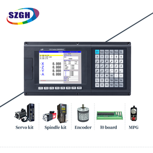 Controlador de centro de mecanizado de fresado CNC para soporte de centro de máquina Sistema absoluto Escala lineal y función ATC Macro PLC - Product Image 6