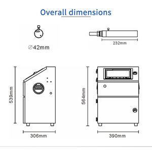 New <strong>Design</strong> Industrial Inkjet <strong>Coding</strong> Printer for Easy Operation for Card Printer for Cloth and Plastic Bag Printing for Retail - Product Image 4