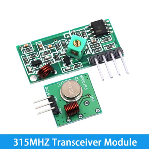 315Mhz RF Wireless modulo trasmettitore e ricevitore Link Kit Kit di controllo remoto Wireless