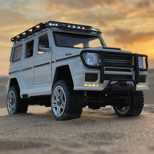 1/24 RC รถ SG-2401 4WD โลหะผสม Climbing รถ Off-Road 10กม./H ความเร็วสูง25นาทียาวเล่นรีโมทคอนโทรลของเล่นรถ - Product Image 2