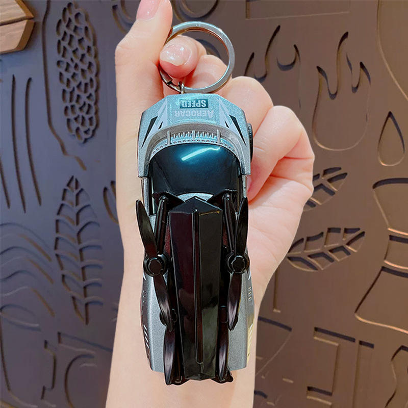 Colgante modelo de vehículo aéreo-gris