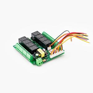 Tuya8チャンネルWiFi/Zigbeeリモートコントロールリレーサポート4ウェイ回路ステータスディスプレイ4温度および湿度入力制御 - Product Image 5